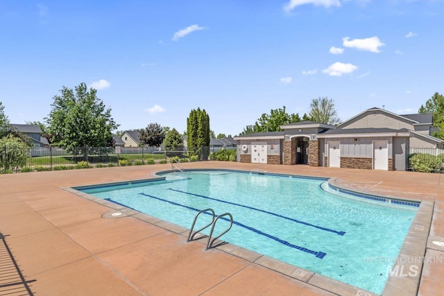4249 W Farlam Dr, Meridian, ID 83642 - community pool featuring a patio