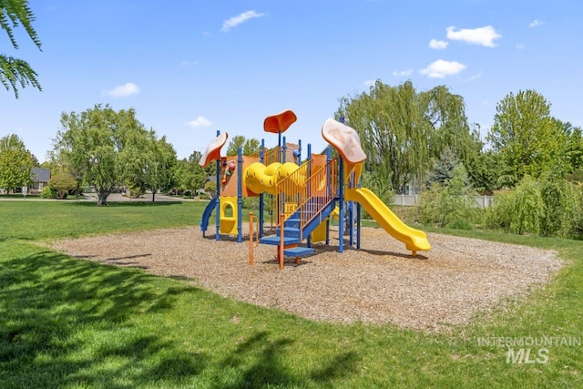4249 W Farlam Dr, Meridian, ID 83642 - community jungle gym featuring a lawn