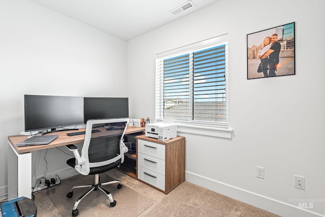 2398 N Klemmer Ave, Kuna, ID 83634 - office featuring baseboards and light colored carpet