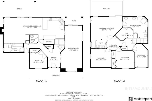 1992 S Elkhound Ave, Meridian, ID 83642 - floor plan / room layout