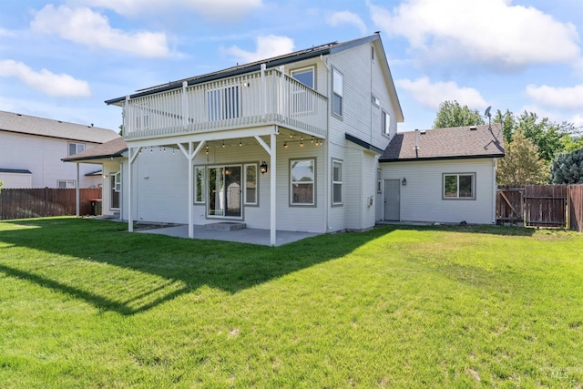 1992 S Elkhound Ave, Meridian, ID 83642 - back of house featuring a patio area and a wooden deck