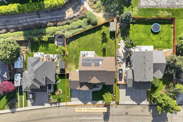 1992 S Elkhound Ave, Meridian, ID 83642 - view of property location with property parcel outlined