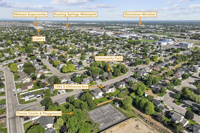 1992 S Elkhound Ave, Meridian, ID 83642 - drone / aerial view