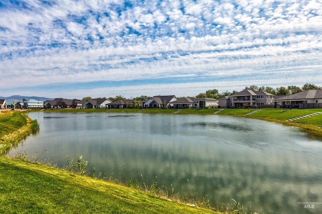 water view with nearby suburban area