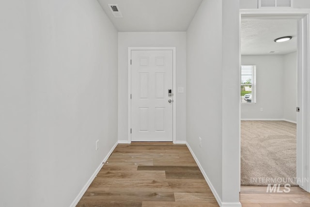 12740 Abbeygate Dr, Nampa, ID 83651 - hall featuring wood finished floors