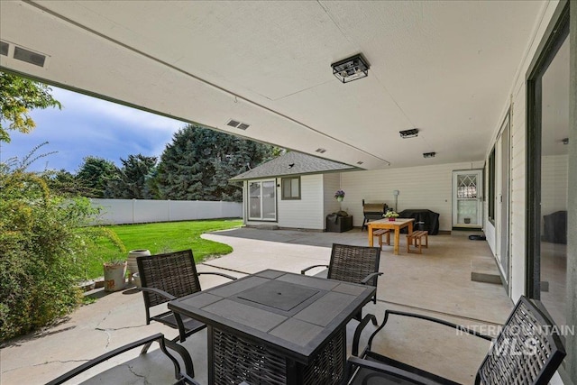 15103 Castle Way, Caldwell, ID 83607 - view of patio / terrace with outdoor dining space