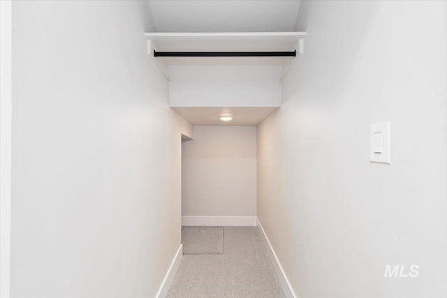 6150 S Binky Ave, Meridian, ID 83642 - hallway with baseboards and carpet floors