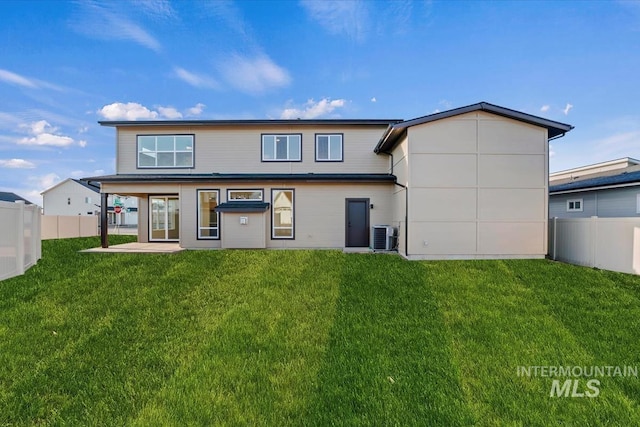 6150 S Binky Ave, Meridian, ID 83642 - back of house featuring a patio area and cooling unit