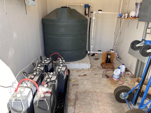 532 Warren Creek Rd, Warren, ID 83671 - garage featuring electric panel