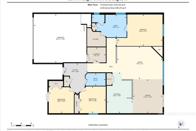 2249 N Eagle Creek Ln, Eagle, ID 83616 - floor plan / room layout