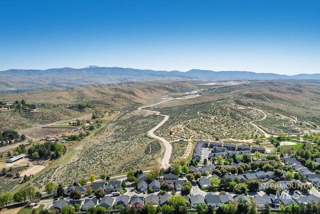 2249 N Eagle Creek Ln, Eagle, ID 83616 - view of property location featuring a mountainous background and nearby suburban area