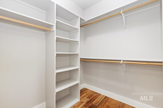 2249 N Eagle Creek Ln, Eagle, ID 83616 - spacious closet with dark wood finished floors