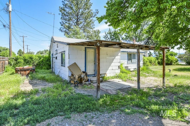 145 S 13th E, Mountain Home, ID 83647 - view of back of house