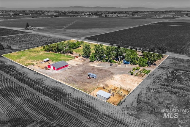 7425 Robinson Rd, Kuna, ID 83634 - overview of rural landscape featuring property boundaries highlighted