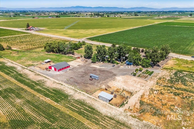 7425 Robinson Rd, Kuna, ID 83634 - view of rural area featuring large plots for crops and a mountainous background
