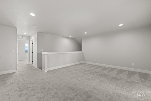 6920 N Spencer Way, Meridian, ID 83646 - spare room featuring recessed lighting, carpet floors, and baseboards