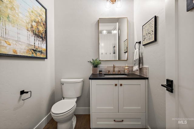5209 W Strant Steet, Eagle, ID 83616 - bathroom with vanity and wood finished floors