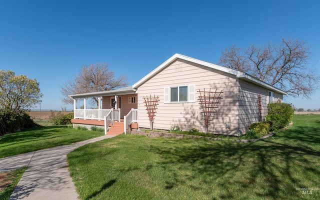 50 S 200 W, Jerome, ID 83338 - single story home with covered porch and a front yard