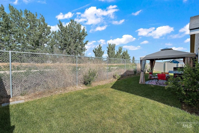 13221 S Clarion River Ave, Nampa, ID 83686 - view of yard with a gazebo and a patio