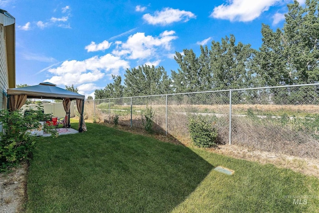 13221 S Clarion River Ave, Nampa, ID 83686 - view of yard with a gazebo