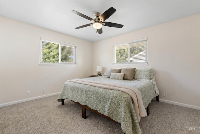 1934 N Cribbens St, Boise, ID 83713 - carpeted bedroom featuring baseboards and a ceiling fan
