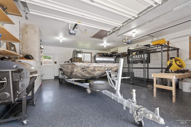 1934 N Cribbens St, Boise, ID 83713 - garage featuring a garage door opener