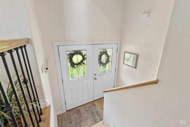 1934 N Cribbens St, Boise, ID 83713 - entrance foyer featuring wood finished floors and stairs