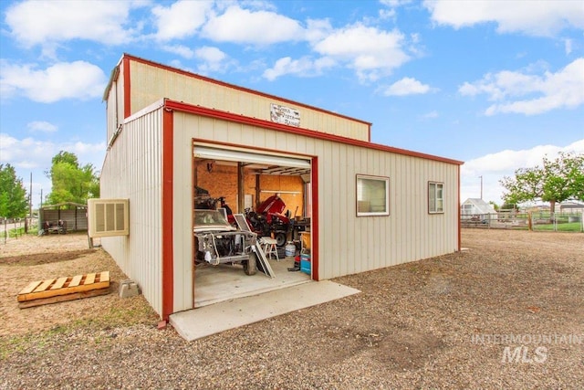 368 W King Rd, Kuna, ID 83634 - view of pole building featuring fence