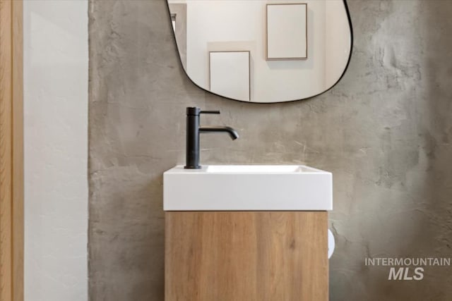 details featuring vanity