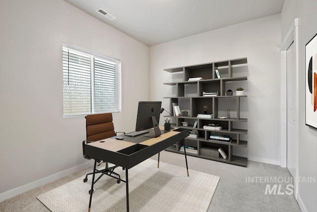 4217 S Leaning Tower Ave, Meridian, ID 83624 - home office with carpet and baseboards