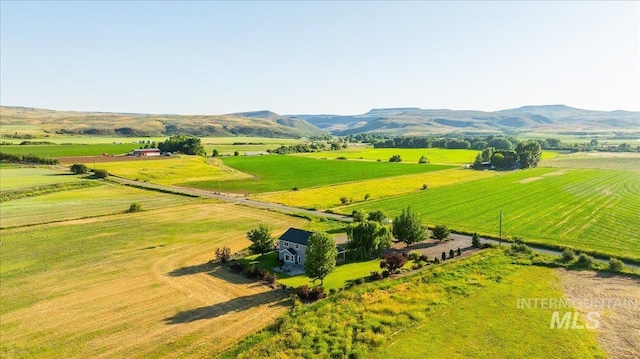2020 Widner Rd, Midvale, ID 83645 - aerial view of sparsely populated area featuring a mountainous background
