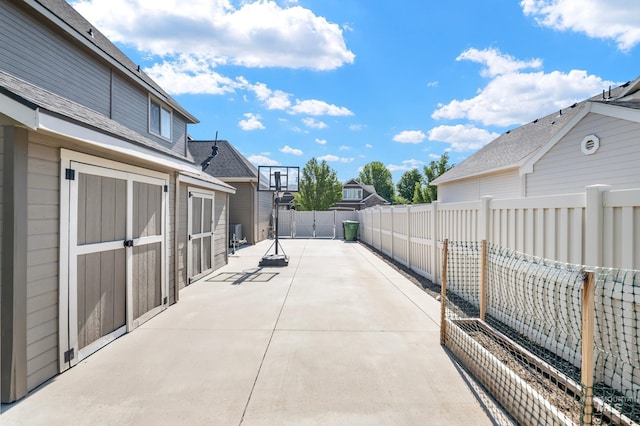 2679 S Tristram Way, Meridian, ID 83642 - fenced backyard featuring a patio