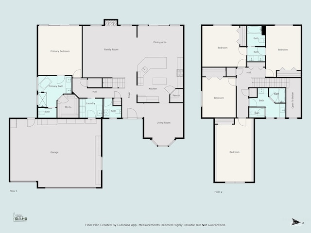 2679 S Tristram Way, Meridian, ID 83642 - floor plan / room layout
