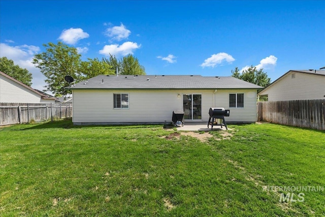 3318 E Princess Amy Ct, Nampa, ID 83687 - rear view of house featuring a patio