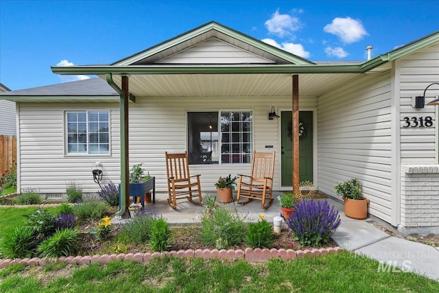 3318 E Princess Amy Ct, Nampa, ID 83687 - view of exterior entry with covered porch