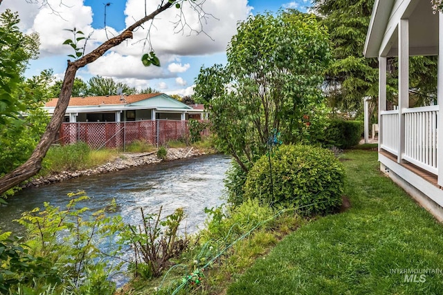 421 Curtis Rd Unit 120, Boise, ID 83705 - view of yard featuring a water view
