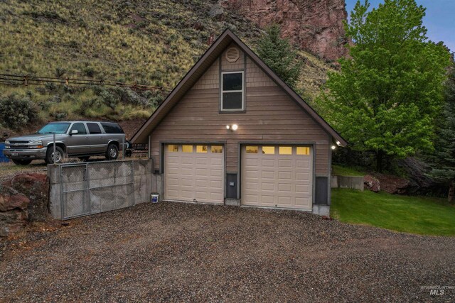 9 Autumn Blaze Ln, Salmon, ID 83467 - view of detached garage