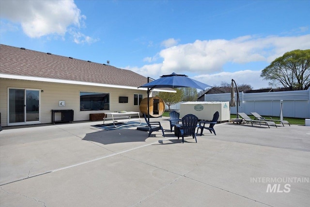 323 W 100 N, Jerome, ID 83338 - view of patio / terrace with fence