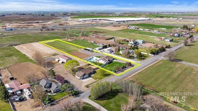 323 W 100 N, Jerome, ID 83338 - bird's eye view featuring a rural view