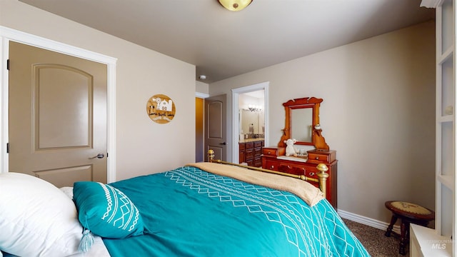 3634 E 3892 N, Kimberly, ID 83341 - bedroom with carpet floors, baseboards, and ensuite bath
