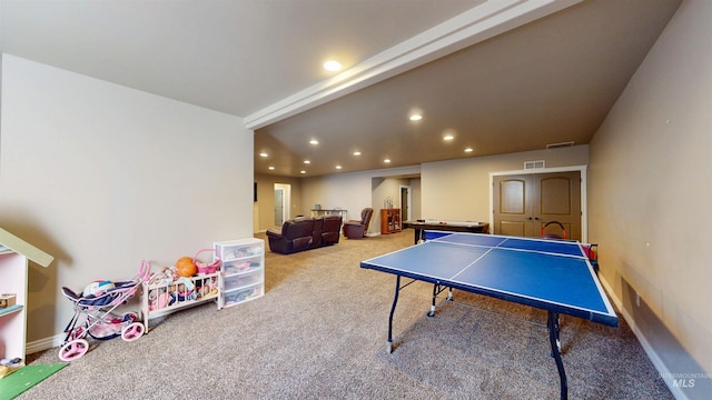 3634 E 3892 N, Kimberly, ID 83341 - playroom featuring carpet, recessed lighting, and baseboards