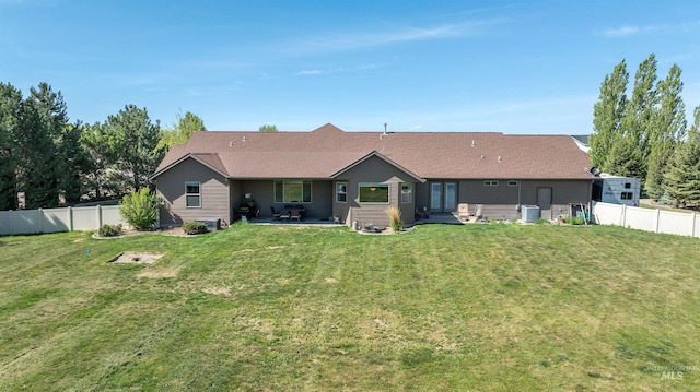 3634 E 3892 N, Kimberly, ID 83341 - rear view of property with a patio area and a shingled roof