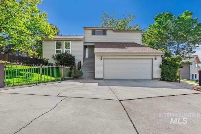 1909 E Roanoke Dr, Boise, ID 83712 - view of front facade featuring driveway