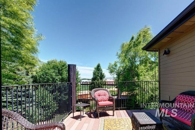 1878 W Sheep Hill Ct, Meridian, ID 83646 - view of wooden terrace