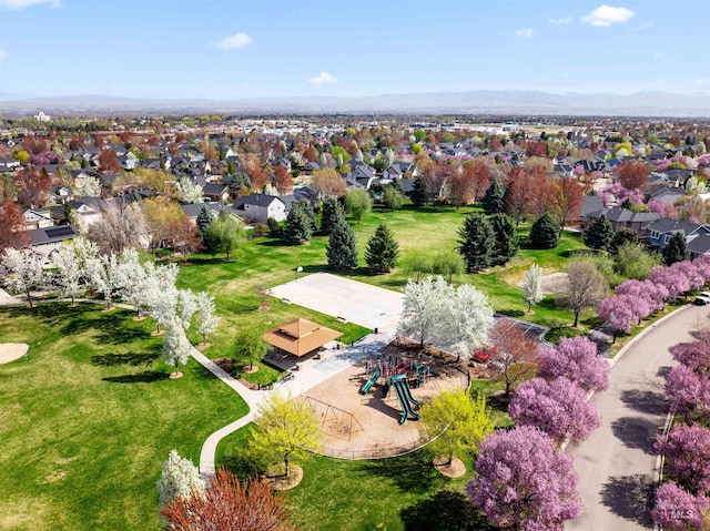 1878 W Sheep Hill Ct, Meridian, ID 83646 - aerial view of residential area
