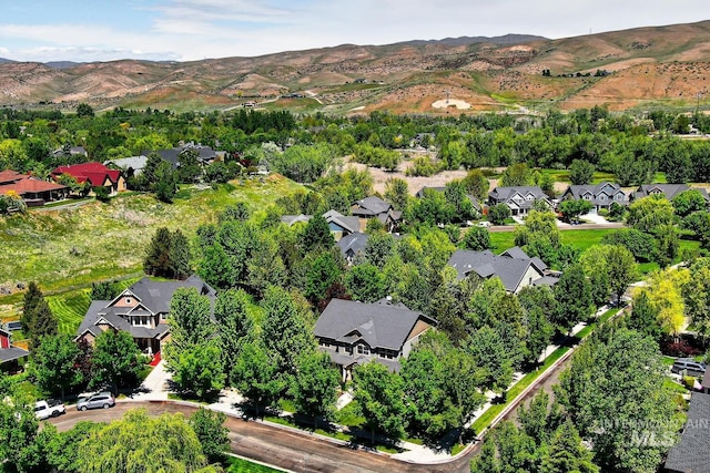 12507 N Humphreys Way, Boise, ID 83714 - aerial view of residential area featuring a mountain backdrop