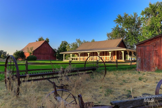 12507 N Humphreys Way, Boise, ID 83714 - view of green lawn with an outbuilding