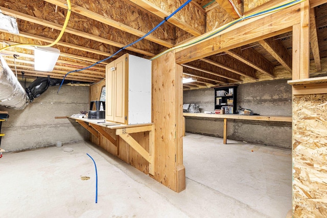 911 Davis, Mccall, ID 83638 - view of unfinished below grade area