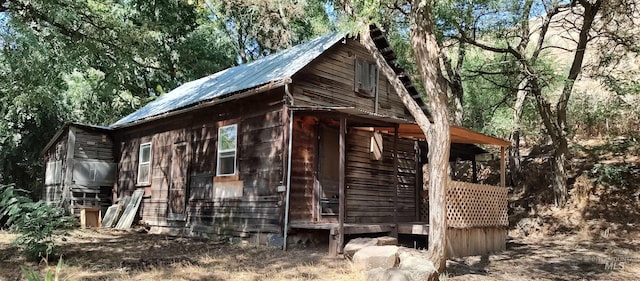 view of property exterior