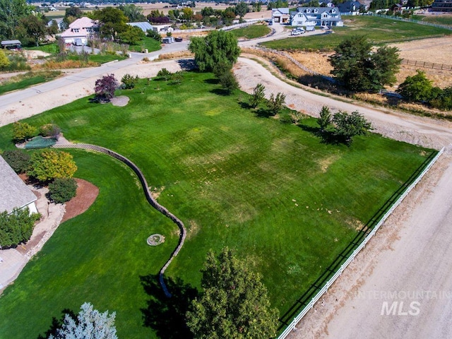 8344 Partridge Dr, Nampa, ID 83686 - bird's eye view with a residential view